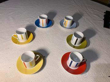 Tazzine caffe set 6 pezzi