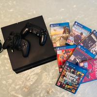 Ps4 500GB/7giochi/2 controller/cavo