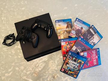 Ps4 500GB/7giochi/2 controller/cavo