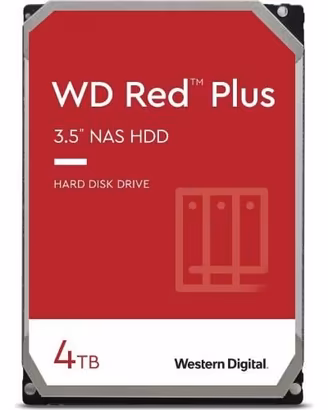 WD RED Unita Interna per NAS da 4 TB, 5400 Giri/Mi