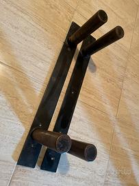 Porta dischi a muro palestra