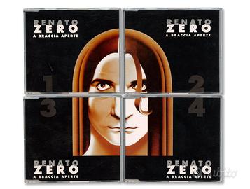 Serie completa CD's Renato Zero "A braccia aperte"