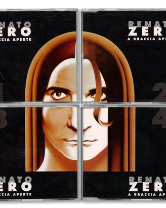 Serie completa CD's Renato Zero "A braccia aperte"