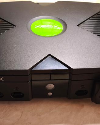 XBOX. Console  + gioistk + cavi + telecomando + 