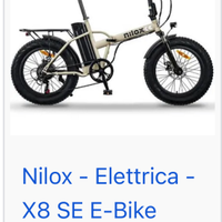 Bicicletta elettrica nilox S8 SE