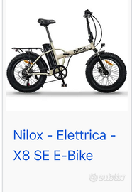 Bicicletta elettrica nilox S8 SE