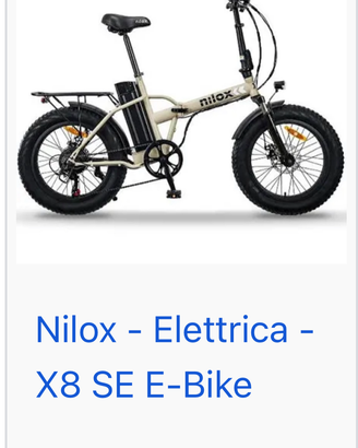 Bicicletta elettrica nilox S8 SE