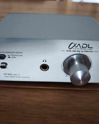 DAC/Ampli cuffie USB ADL Alpha Design Labs GT40