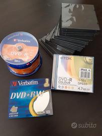 DVD e custodie CD