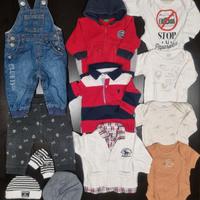 Stock vestiti 3/6 mesi bambino autunno inverno