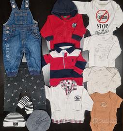 Stock vestiti 3/6 mesi bambino autunno inverno