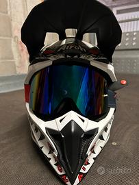 Casco cross Airoh WRAAAP DEMON taglia S+mascherina
