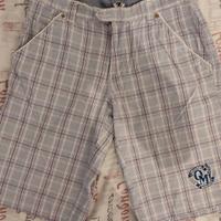 Bermuda quadrettato uomo