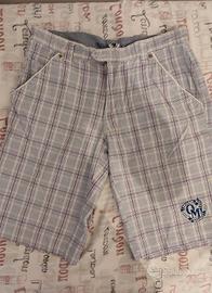 Bermuda quadrettato uomo