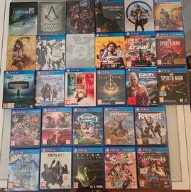 collezione giochi rari ps4