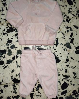 Tuta OVS rosa neonata 6/9 mesi