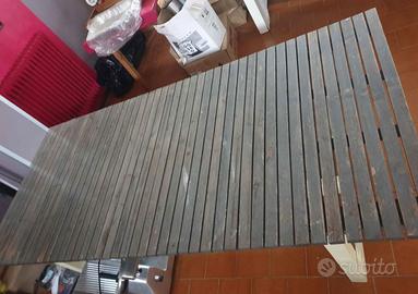 Tavolo doghe in legno
