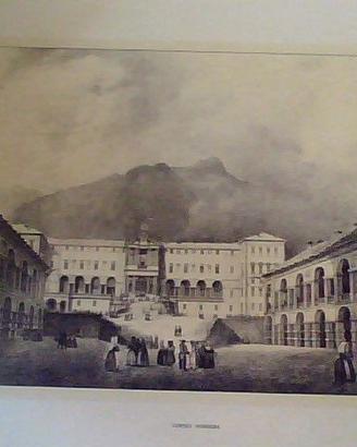 litografie/stampe del santuario di Oropa (BI)
