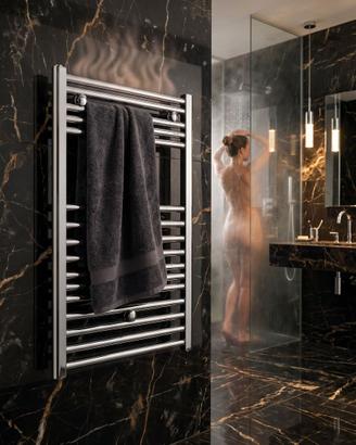 Scaldasalviette cromato 800x550 termoarredo bagno