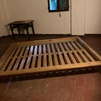 letto in legno