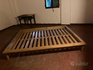 letto in legno