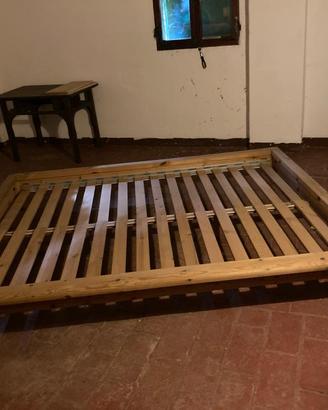 letto in legno