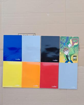 Lotto 8 Quaderni Maxi A4 Quadretti 4m