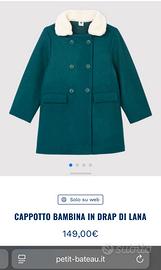 Cappotto Lana Bambina 5 anni