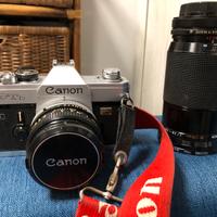 Canon FTb e teleobiettivo