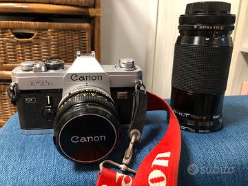 Canon FTb e teleobiettivo