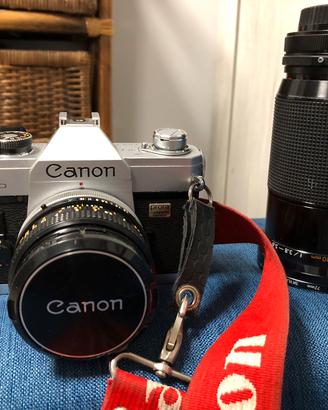 Canon FTb e teleobiettivo