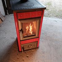 stufa legna 8.2 kw  palazzetti royal