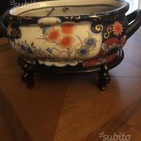 Cachepot ceramica dipinta mano