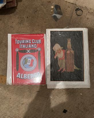 Targhe pubblicitarie vintage