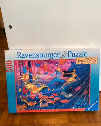 Puzzle Ravensburger quality Pocahontas vintage pez