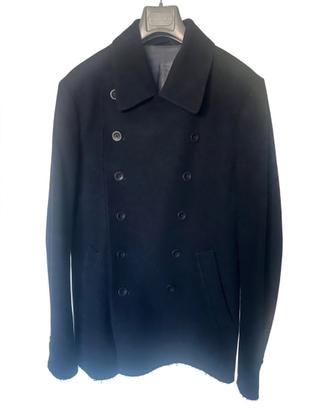 Giacca Uomo Sisley tg. 50 doppiopetto Blu Caban