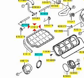 Filtro Kawasaki ZXR 750 110131224