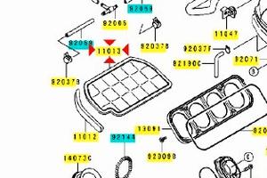 Filtro Kawasaki ZXR 750 110131224