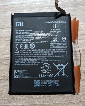 Batteria XIAOMI BM53 per MI 10T Pro 5G