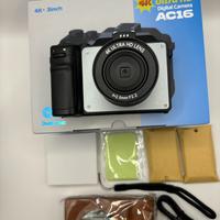 Macchina Fotografica 4K 64MP a Doppio Obiettivo