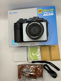 Macchina Fotografica 4K 64MP a Doppio Obiettivo