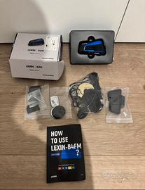 LEXIN B4FM Interfono Casco Moto