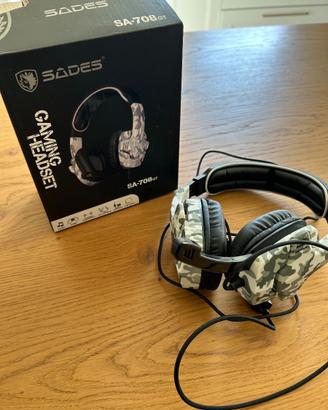 SADES SA-708T – Cuffie Gaming con Microfono