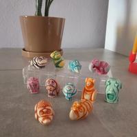 Lotto sorpresine kinder vintage duefacce doppie 