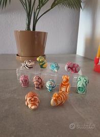 Lotto sorpresine kinder vintage duefacce doppie 