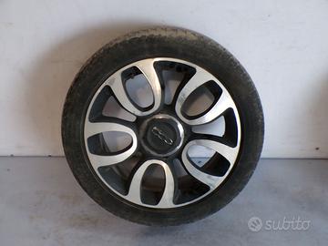 Cerchi In Lega con Gomme Fiat 500L 2017 17 pollici