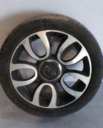 Cerchi In Lega con Gomme Fiat 500L 2017 17 pollici