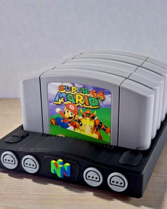 N64 - Porta Cartucce e Giochi