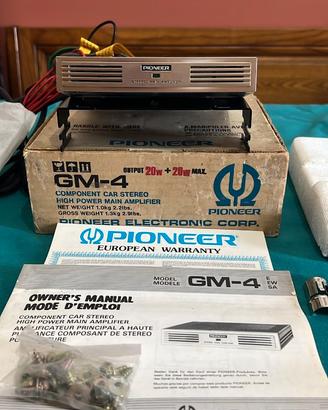 AMPLIFICATORE PIONEER GM-4 NUOVO
