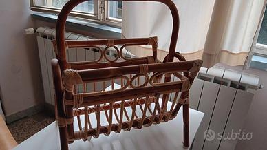 Portariviste in bamboo
